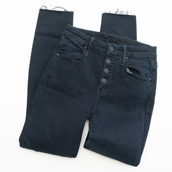 Mother-  The Pixie Ankle Fray Holding Hands Jeans - Picture 9 of 11